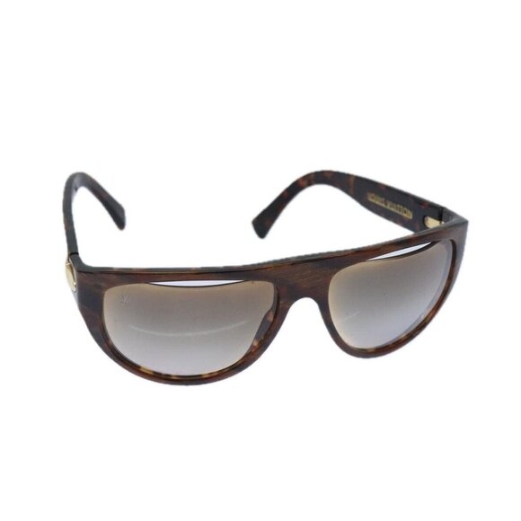 LOUIS VUITTON Sunglasses plastic Brown - Picture 1 of 9